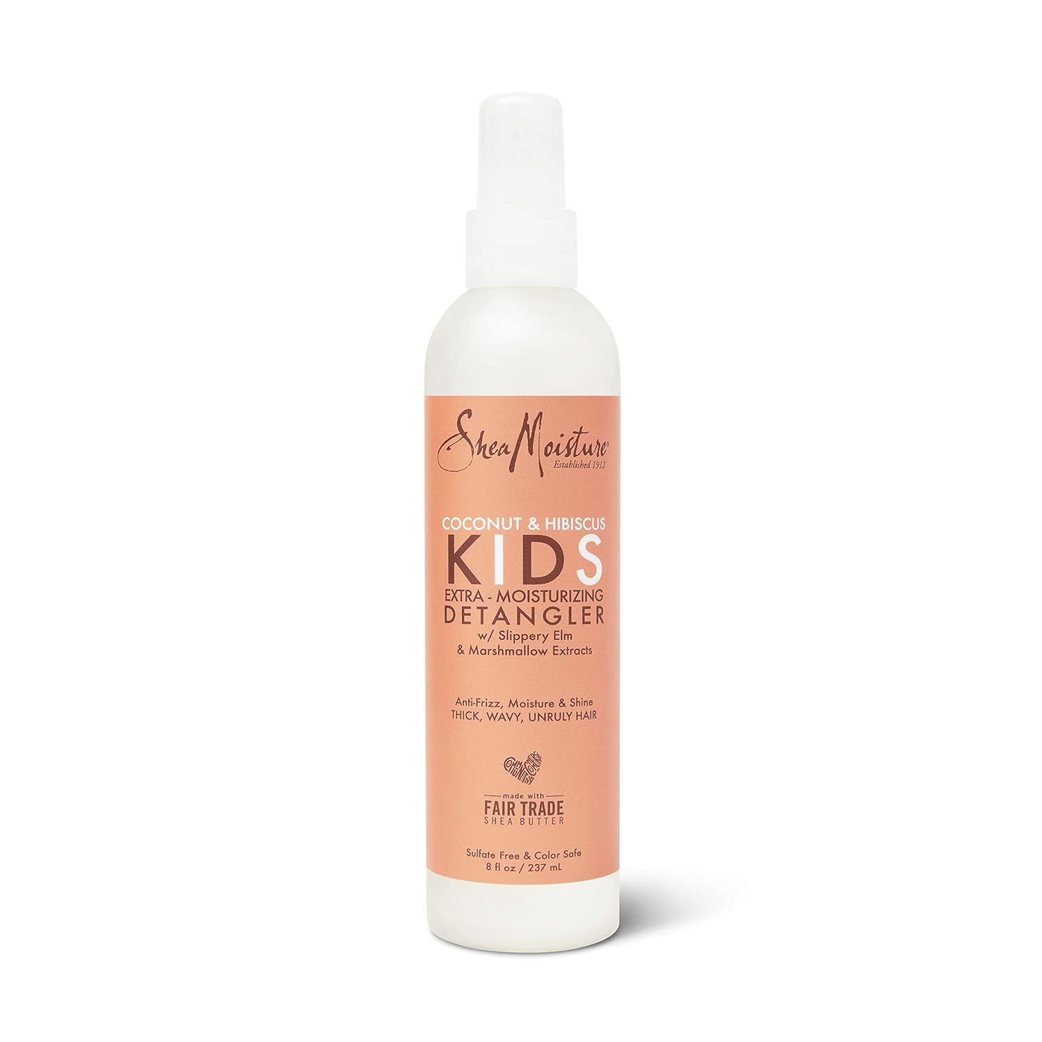 SheaMoisture Kids Shampoo, Detangler and Cream For Moisture and Shine Coconut and Hibiscus Sulfate Free Kids Shampoo and Conditioner, 3.0 Count, White - Image 5